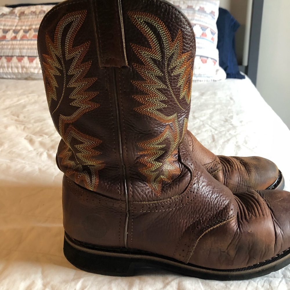 Men’s Justin boots size 10 1/2